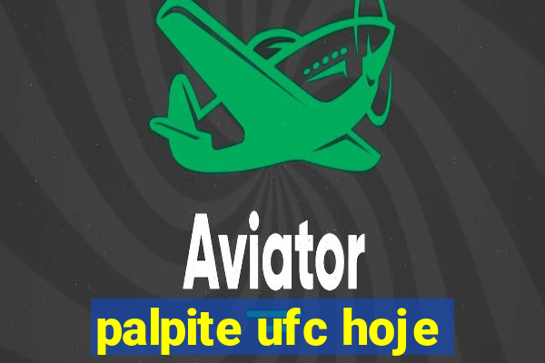 palpite ufc hoje